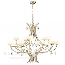 Люстра подвесная 465/10+5 gold IDL Италия  40W 89 см (без учета цепи) Золото Vibe